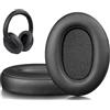 SOULWIT Cuscinetti Auricolari per Sony WH-XB900N/WH-CH710N(WHCH710N WHCH710 CH710)/WH-CH720N(WHCH720 CH720)/WH-RF400(WHRF400)/MDR-RF895RK, Padiglioni con Pelle Proteica Morbida
