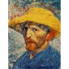 AveJoys Puzzle da 1000 pezzi per adulti Vincent Van Gogh autoritratto 70 x 50 cm puzzle per adulti classici 1000 pezzi per adulti Van Gogh Puzzles Difficile adulti bambini 1000 pezzi