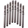 Foulrog Supporti galleggianti per scaffali - 8 pezzi resistenti e invisibili per mensole in legno con viti, hardware regolabile fai da te, supporto mensole (diametro 10 x 100 mm)