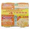 Plasmon vari Plasmon omogeneizzato formaggino fuso e parmigiano reggiano 4 pezzi 80 g