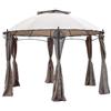 Capaldo Gazebo Esagonale Gotic diametro 350 cm