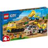LEGO 60391 CAMION DA CANTIERE E GRU CON PALLA DA DEMOLIZIONE CITY