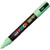 UNI MITSUBISHI Marcatore a base d'acqua Uni Posca PC5M - punta tonda media da 1,8mm a 2,5mm - verde chiaro - Uni Mitsubishi (unità vendita 1 pz.)