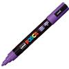 UNI MITSUBISHI Marcatore a base d'acqua Uni Posca PC5M - punta tonda media da 1,8mm a 2,5mm - viola - Uni Mitsubishi (unità vendita 1 pz.)