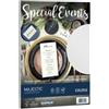FAVINI Carta metallizzata Special Events - A4 - 250 gr - bianco - Favini - conf. 10 fogli (unità vendita 1 pz.)