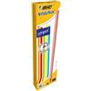 BIC Matite grafite Evolution Stripes - gradazione HB - colori assortiti - Bic - scatola 12 pezzi (unità vendita 1 pz.)