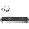 Verbatim - Supporto di ricarica wireless - 3-in-1 - WCS-03 (unità vendita 1 pz.)
