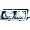 Aftermarket VETRO FARO DESTRO PER BMW SERIE 3 E36 1991-1994 LISCIO