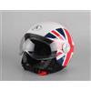 AL Helmets CASCO DEMI-JET AL HELMETS MOD. 101 BANDIERA UK-ENGLAND