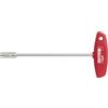 WIHA 00971 - Llave de vaso con mango corredizo 336 8,0 x 125 mm Cod. 336080125