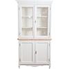 Biscottini Buffet mobile soggiorno 202x35x100 cm | Credenza cucina alta | Credenza legno massello