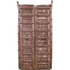 Biscottini Porte Interne Legno Anta Doppia 118x8x233 cm | Porta da Interno e da Esterno | Porta in Legno in Stile Antico
