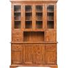 Biscottini Buffet Mobile Soggiorno 200x50x156 cm | Credenza Cucina Alta | Credenza Legno massello