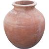 Biscottini Vasi terracotta grandi da esterno 97x102x97 cm Made in Italy | Vasi per piante grandi artigianali | Vaso terracotta grande