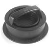 Lacor - 60259 - Multi Stampo per fare Hamburger Fatti in Casa, 6 Pezzi Staccabili per fare Hamburger, BPA Free, Include 60 pz di Carta Antiaderente, Ø 12,5x6 cm, Nero