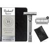 ROCKWELL RAZORS Rockwell rasoio di sicurezza T2 regolabile TTO Gun Metal