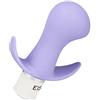 EIS, Plug anale in silicone 'Mr. T', 10 programmi di vibrazione, impermeabile, viola, colore: viola