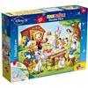 Liscianigiochi Lisciani Giochi Mickey & Friends Disney Puzzle, 35 Pezzi, Multicolore, 48199