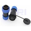 DRRI DRR SD20 Impermeabile Aviazione Connettore Coppia in linea Spina con Presa 14Pin IP68 per Sistema di Energia Solare