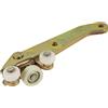 Taros Trade 108473 Guida a rullo per porta scorrevole con supporto DX - lato passeggero, Inferiore