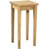 HAKU Möbel Tavolino, legno massello, rovere oliato, L 30 x P 30 x A 61 cm