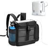 CURMIO Borsa da viaggio per concentratori di ossigeno portatili, compatibile con Inogen One, Oxygo, unità Caire, SimplyGo Mini, borsa da viaggio POC per macchina e accessori, Nero