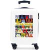Star Wars The Child Character, Maleta Cabina, 38x55x20 cm ABS Rigido Chiusura a Combinazione Laterale 34L 2 kg, 4 Doppie Ruote, Bianco (Characters)