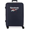 Reebok Valigia Reebok Roxbury media Blu 48x70x26 cm ABS rigido Chiusura TSA integrata 81L 2,5 kg 4 Doppie ruote