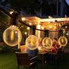eisaro Catena Luminosa, G40LED Luci 11M IP45 Impermeabile 25+2 Lampadine di Ricambio Decorazione per Esterni/Interni-Natale/Giardino/Matrimonio/Festa/Caffè [Classe di efficienza energetica E]
