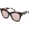 Gucci GG1082S 002 | Occhiali da Sole Graduati o Non Graduati | Plastica | Quadrati | Rosa, Havana | Adrialenti