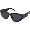 Marc Jacobs Marc 645/S 807/IR | Occhiali da Sole Graduati o Non Graduati | Prova Online | Plastica | Cat Eye, Ovali / Ellittici | Nero | Adrialenti