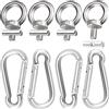 Tappi Per Guida Tendalino 8 Mm In Acciaio Inox Per Camper - Multiuso (Confezione 12 Pezzi)