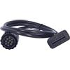 Alchiauto 10pin 10 pin obd obdii gs1200 moto cable adapter for B-M-W I-COM D cavo diagnosi motorrad