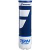 Babolat Team All Country X 4 Palline, Adulti, Unisex, Giaune (Nero), Taglia Unica
