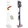 PerfectHD Perfect - Supporto universale per aspirapolvere, compatibile con Dyson V11, V8, V7, V15, V12, V10, a pavimento, per accessori, colore: Bianco