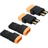 OliRC 4 pezzi compatibili con Traxxas TRX a XT90 maschio femmina RC adattatore connettore (C166-4)