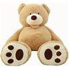 Childhome Peluche di Orso Seduto Gigante - Alto ben 76 cm! unisex (bambini)