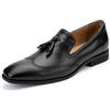 MEIJIANA Mocassini Uomo Scarpe Eleganti Scarpe Estive Uomo Casual Slip On Scarpe, nero-03, 43 EU (10 UK)