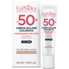 ZETA FARMACEUTICI SpA Euphidra Crema Solare Col Medio-Chiara SPF50+ 30ml - Protezione Solare Tonalizzante per Pelle Sensibile