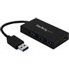 StarTech.com StarTech.com Hub USB a 4 Porte - USB-A a 3x USB-A e 1x USB-C - Include Adattatore di Alimentazione - Hub - 3 x SuperSpeed USB 3.0 + 1 x USB-C - desktop - per P/N: CFASTRWU3C, SDMSDRWU3AC, USB312SAT3CB, USB315CB2M, USBLT1MWS, USBLTM1MBK, …
