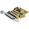 StarTech.com StarTech.com Scheda seriale PCI Express a RS232 a 8 porte - Scheda di espansione PCIe a DB9 - 16C1050 UART - Windows & Linux (PEX8S1050) - Scheda seriale - PCIe - RS-232 x 8 - giallo - Compatibile TAA PEX8S1050