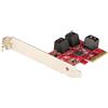 StarTech.com StarTech.com Scheda PCI Express 3.0 a SATA - Scheda di Espansione PCIe SATA a 6 Porte - 6Gbps - Profilo Basso /Connettori SATA Sovrapposti/ ASM1166 no Raid - Adattatore PCIe Sata (6P6G-PCIE-SATA-CARD) - Storage controller - SATA 6Gb/s - …