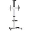 Reflecta STAFFA TV/MONITOR 37/70PAVIMENTO MAX50KG RUOTA 90 CARRELLO RUOTE 70VC-SHELF