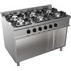 Allforfood Cucina a gas 6 fuochi allforfood g7gwrg6dc6m linea simple