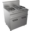 Allforfood Friggitrice a gas professionale allforfood g7jum2v13 linea simple