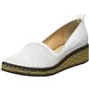 Manitu 840093-03, Mocassino Donna, Bianco, 44 EU