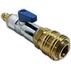 pneumatik-24.de Accoppiamento rapido ad aria compressa di alta qualità con valvola a sfera da 1/4 pollici per un controllo affidabile del flusso d'aria