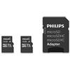 Philips MicroSDHC 2-Pack 32GB Class 10 UHS-I U1 incl. Adapter (PHMSDA32GUHSIU1P2)