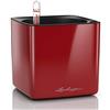 LECHUZA CUBE Glossy 14 Rosso Scarlatto High Gloss 13512