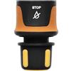 Fiskars Raccordo per Tubi, Misura Universale, Ø 9 mm (3/8), Punti di Contatto Antiscivolo SoftGrip, 30 g, Nero/Arancione/Giallo, STOP, 1027078